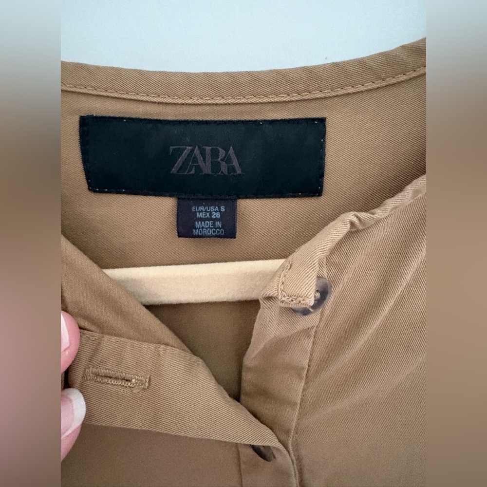 Zara Collection Belted Shirt Dress - Picture 7 of 9